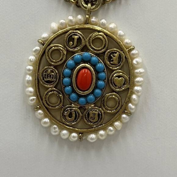 JUICY COUTURE Barefoot In The Colony Double Strand Layered Semiprecious
Necklace - Picture 3 of 10